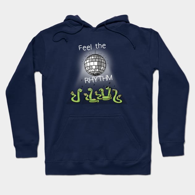 Feel the rhythm Hoodie by Freecheese